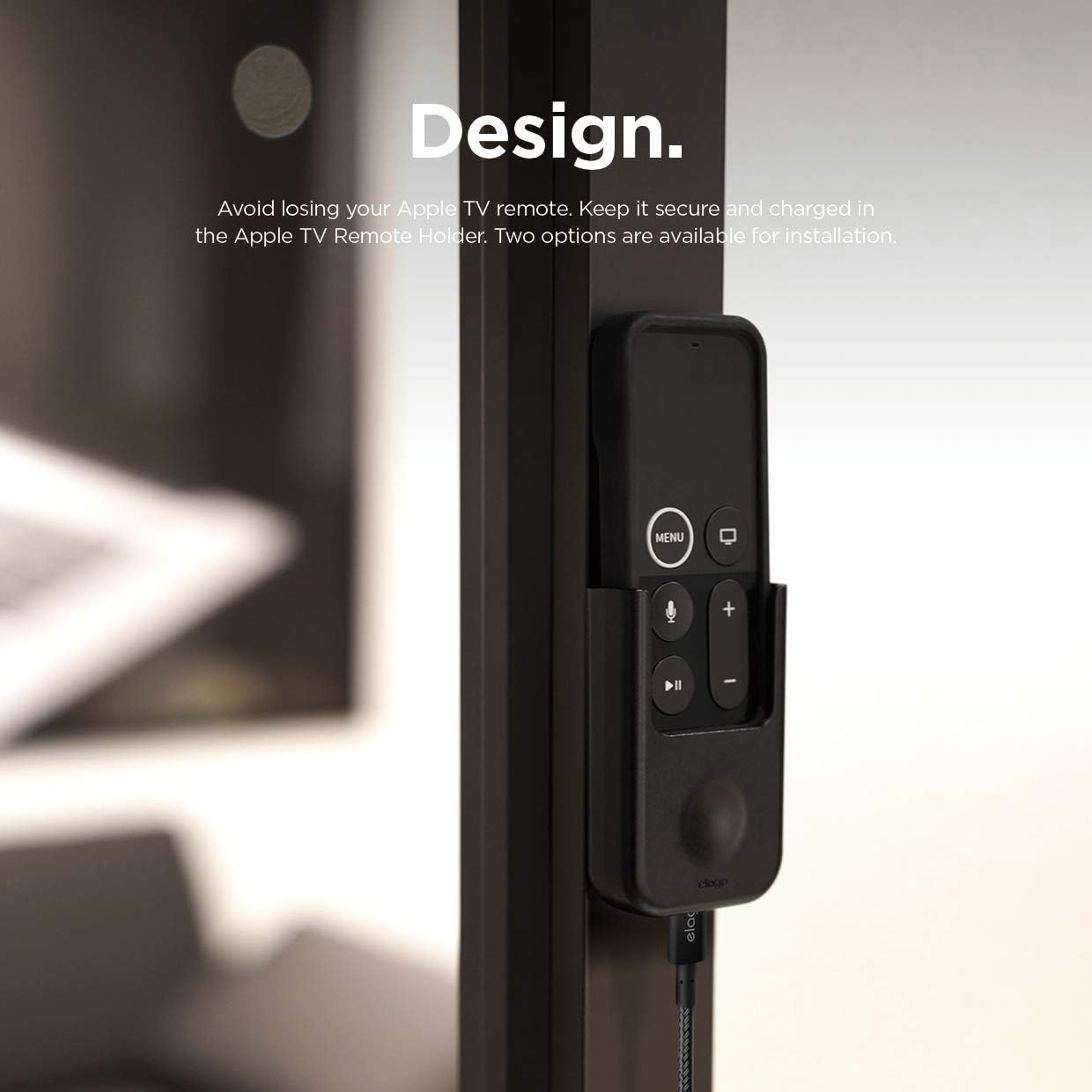 Thumbnail 4 de elago Multi Mount Support avec support de télécommande Siri Remote pour Apple TV 4K (4e génération)