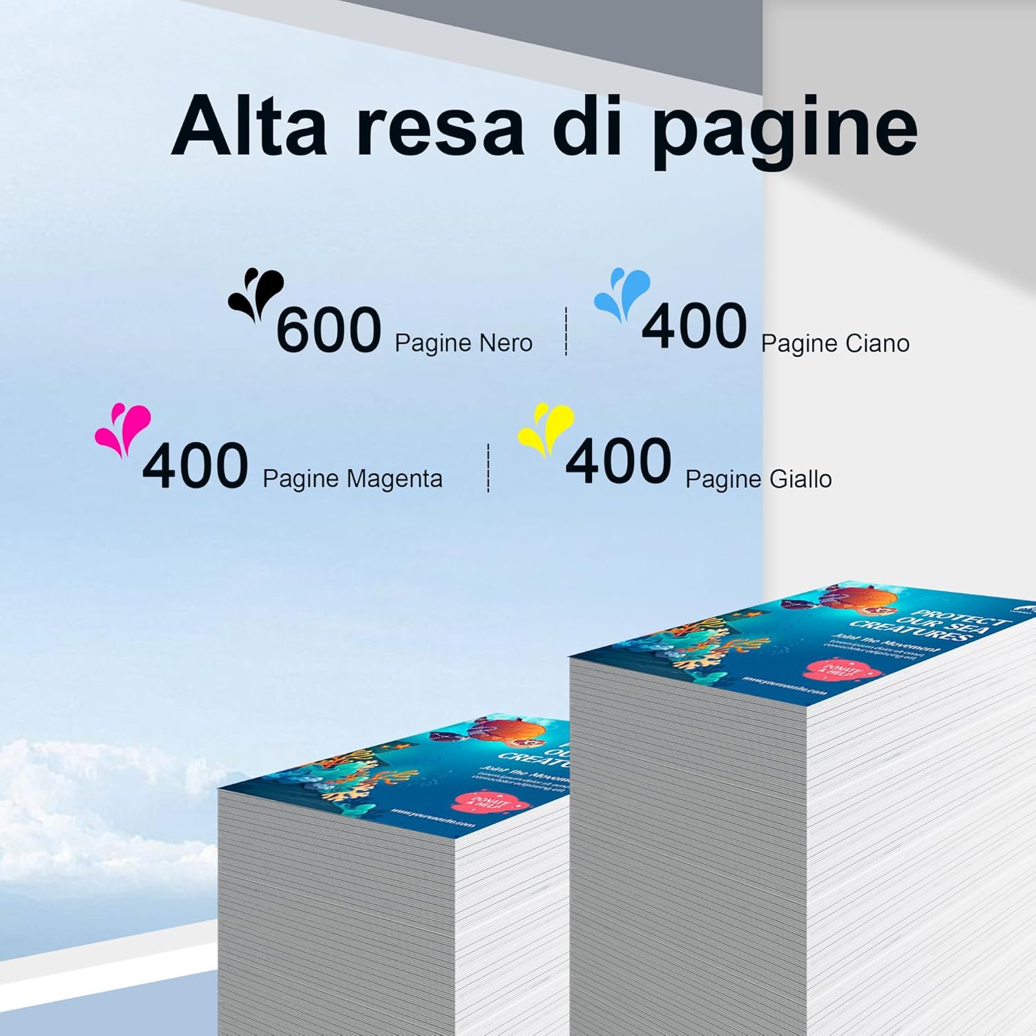 Thumbnail 2 de Uiprint Compatibili 604XL - Cartucce d'inchiostro per XP-2200/XP-3200/XP-4200 e Workforce WF-2910DWF a 12 pezzi