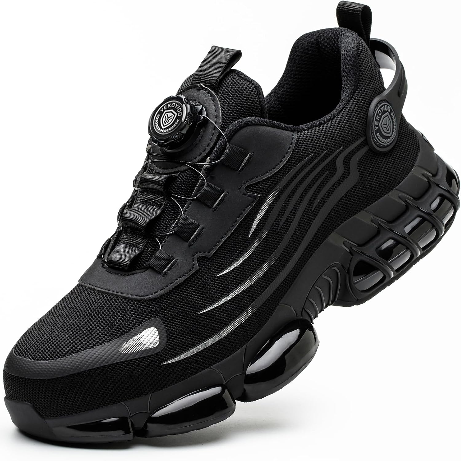 Thumbnail 6 de YEKOYIOO Chaussures de sécurité homme/femme – Basket de sécurité légère, respirante et antidérapante avec embout acier (38–46 EU)