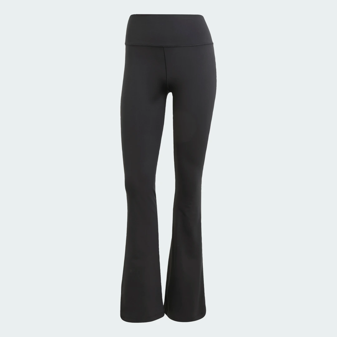 Detalle 2 de Mallas All Me Flare de Adidas (negro) - estilo y comodidad para tus entrenamientos