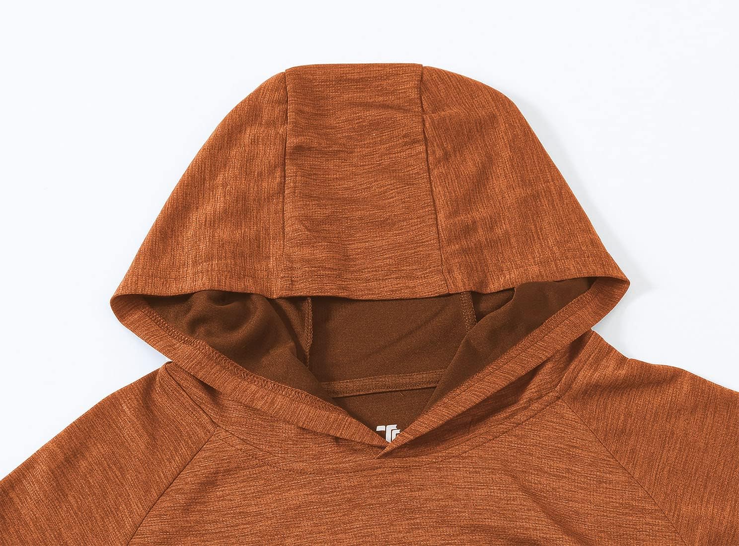 Detalle de YSENTO Women’s Long Sleeve Running Hoodie with Thumb Holes and UPF 50+