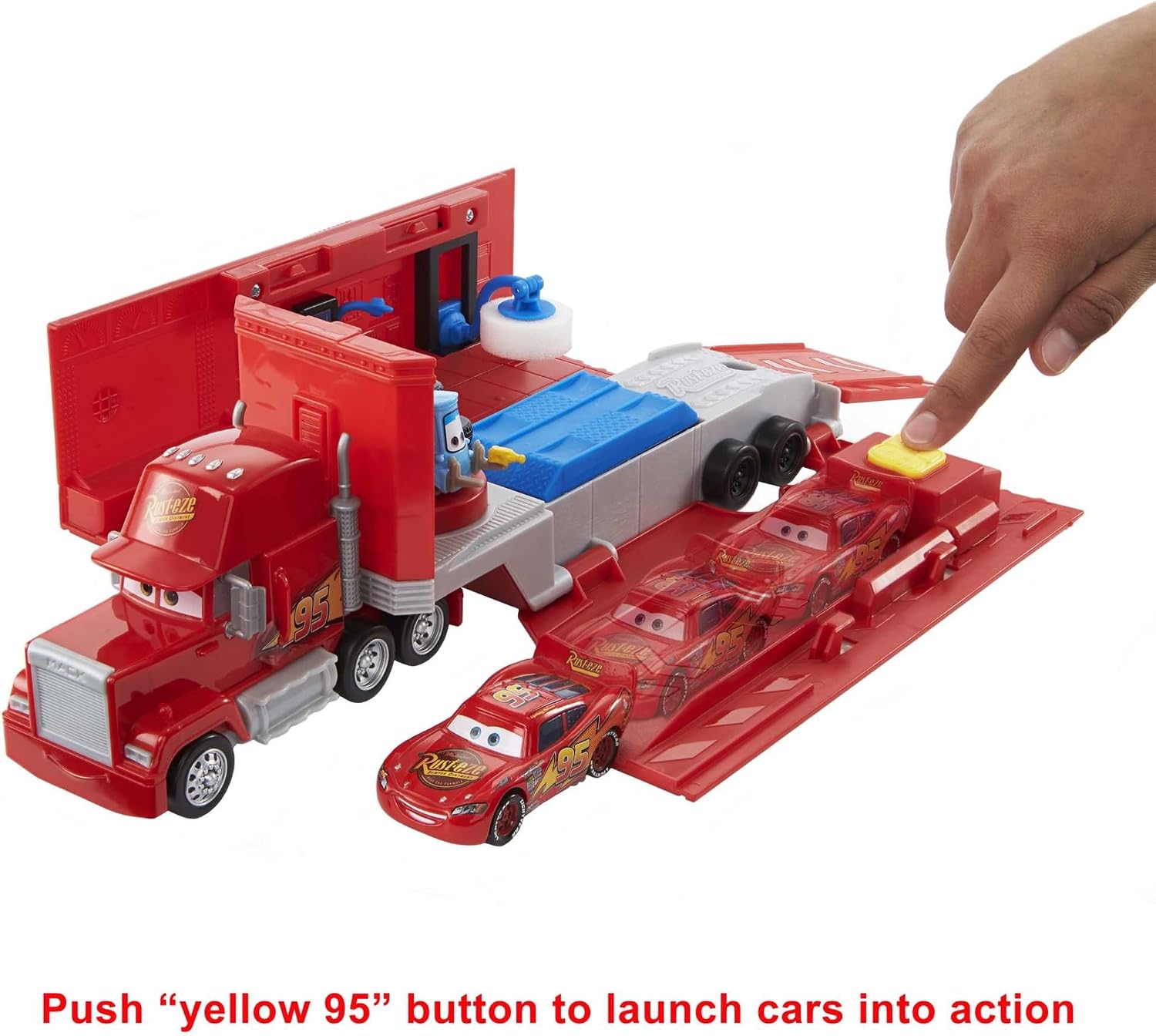 Detalle 1 de Cars Transforming Mack playset 2-in-1