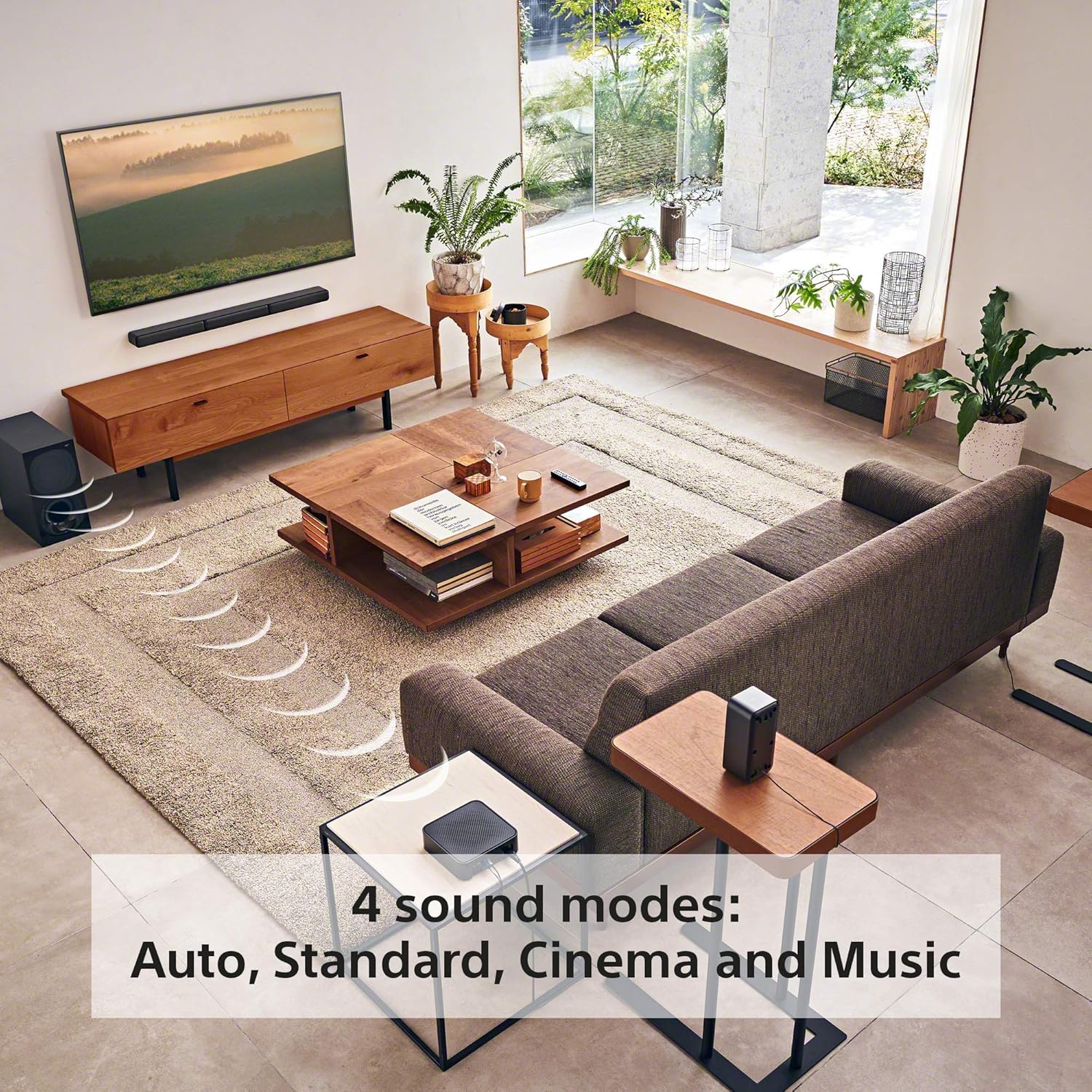 Thumbnail 6 de Sony HT-S40R 5.1ch 600W soundbar with subwoofer and wireless rear speakers (Bluetooth, HDMI)