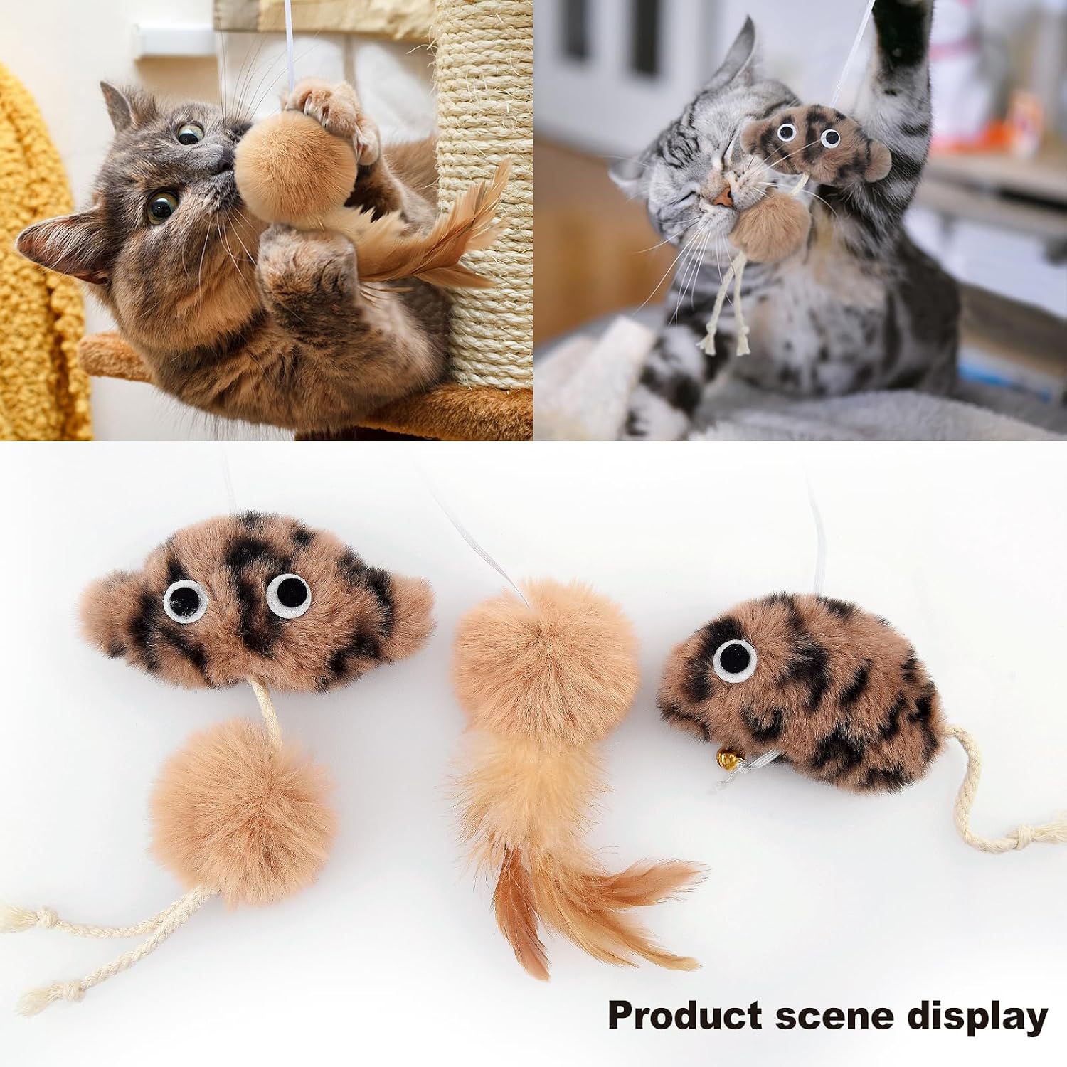 Thumbnail 4 de Aidiyapet Cat Toy for Indoor Cats 🐈⬛