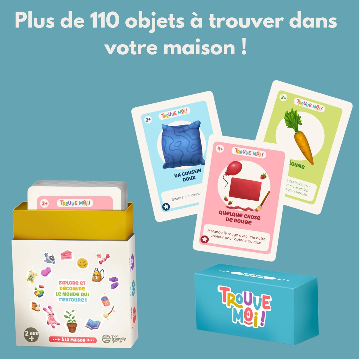 Thumbnail 3 de Oh Happy Games Trouve-Moi ! Jeu de cartes éducatif et ludique (2 à 6 ans) — sans écran