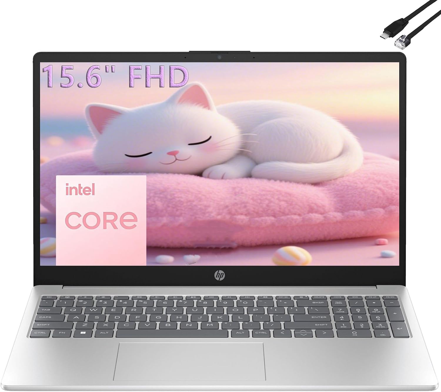 Detalle de HP 15.6-Inch Laptop