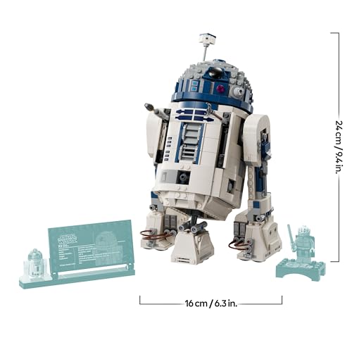 Thumbnail 6 de LEGO Star Wars 75379 R2-D2: Figura articulada con cabeza giratoria, periscopio y herramientas