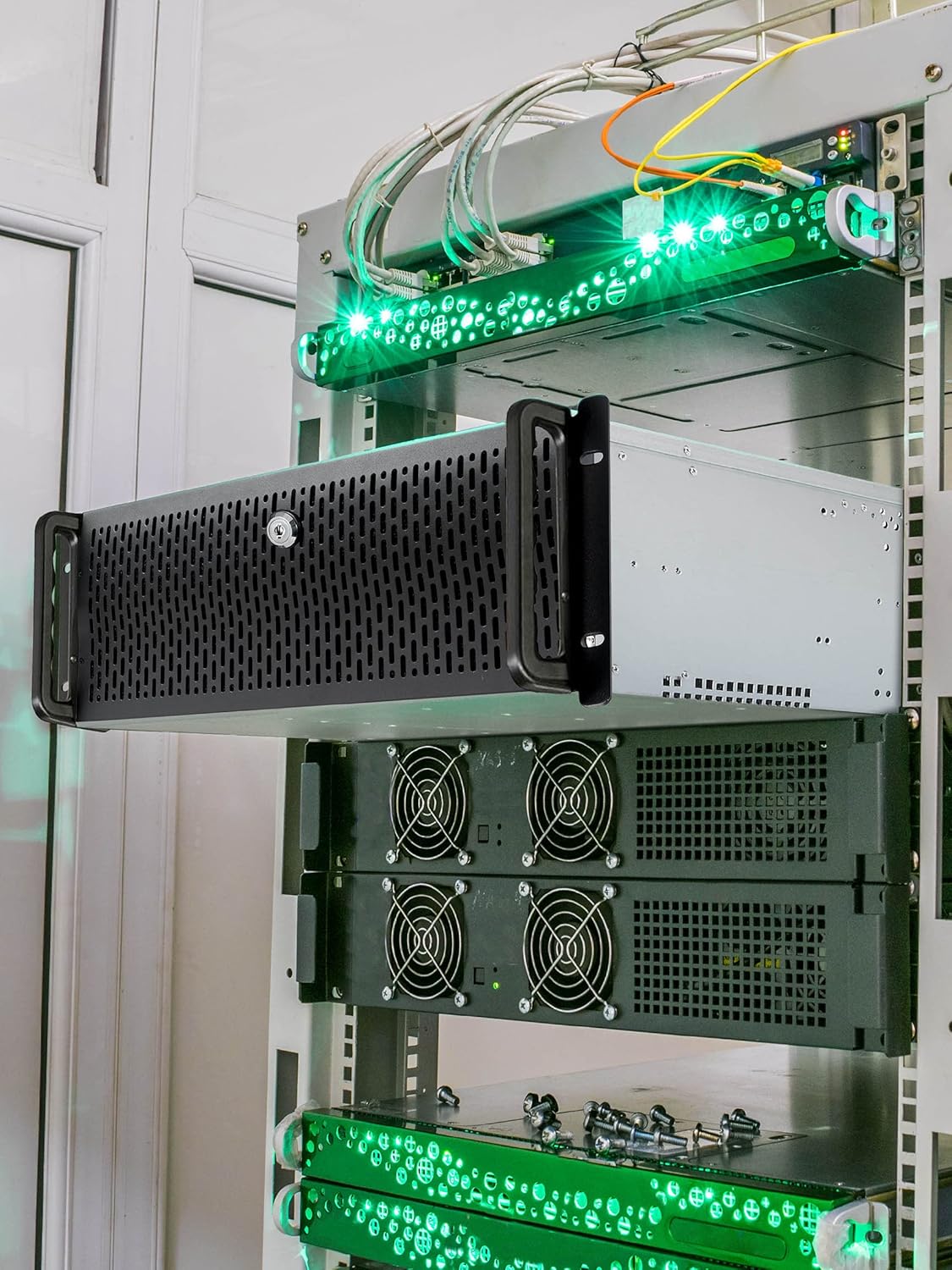Detalle 2 de Rosewill RSV-L4412U 12-Bay 4U Rackmount Server