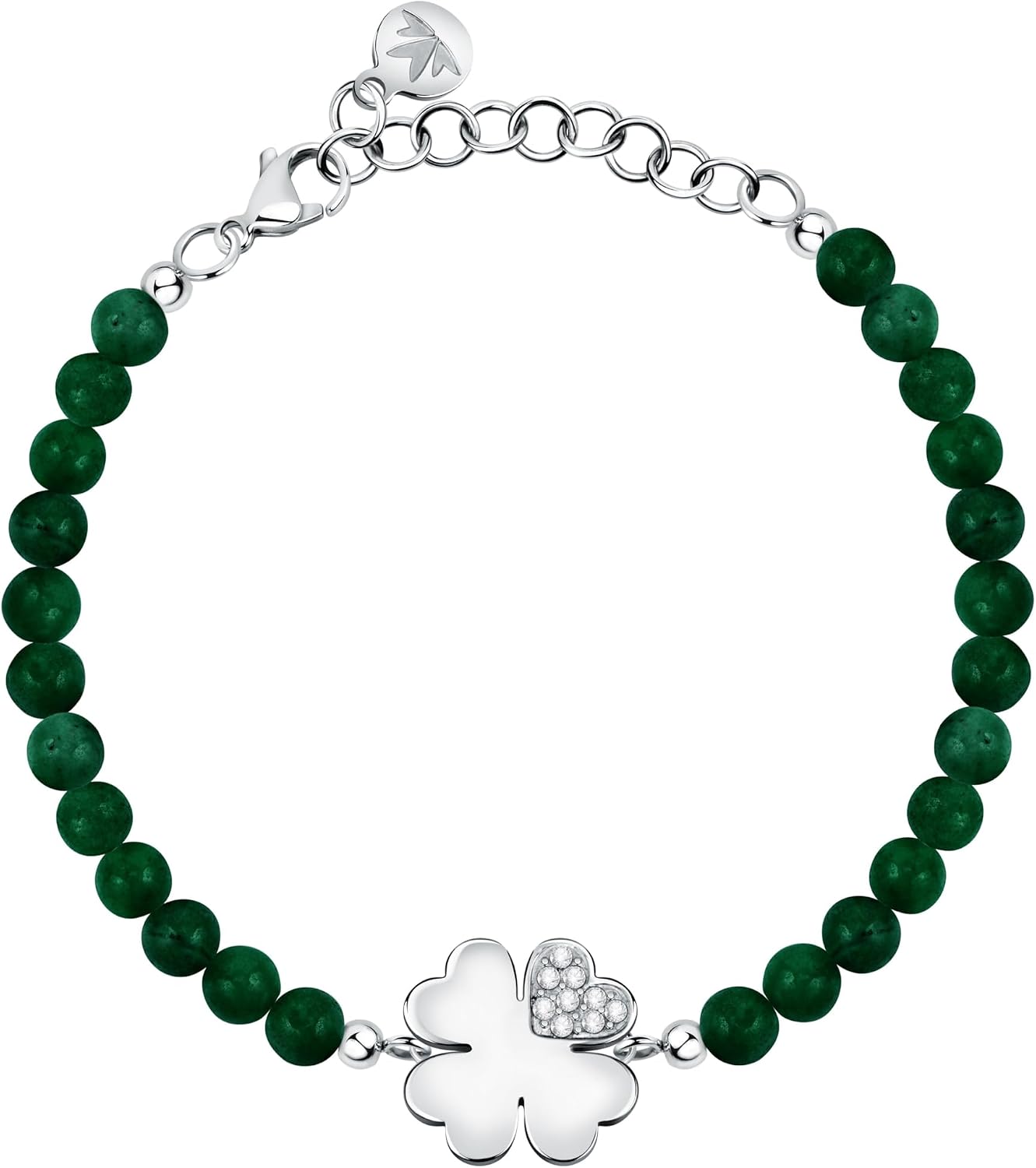 Detalle de Morellato Bracciale Donna VALENTINA in Acciaio con Agata naturale – SATQ08