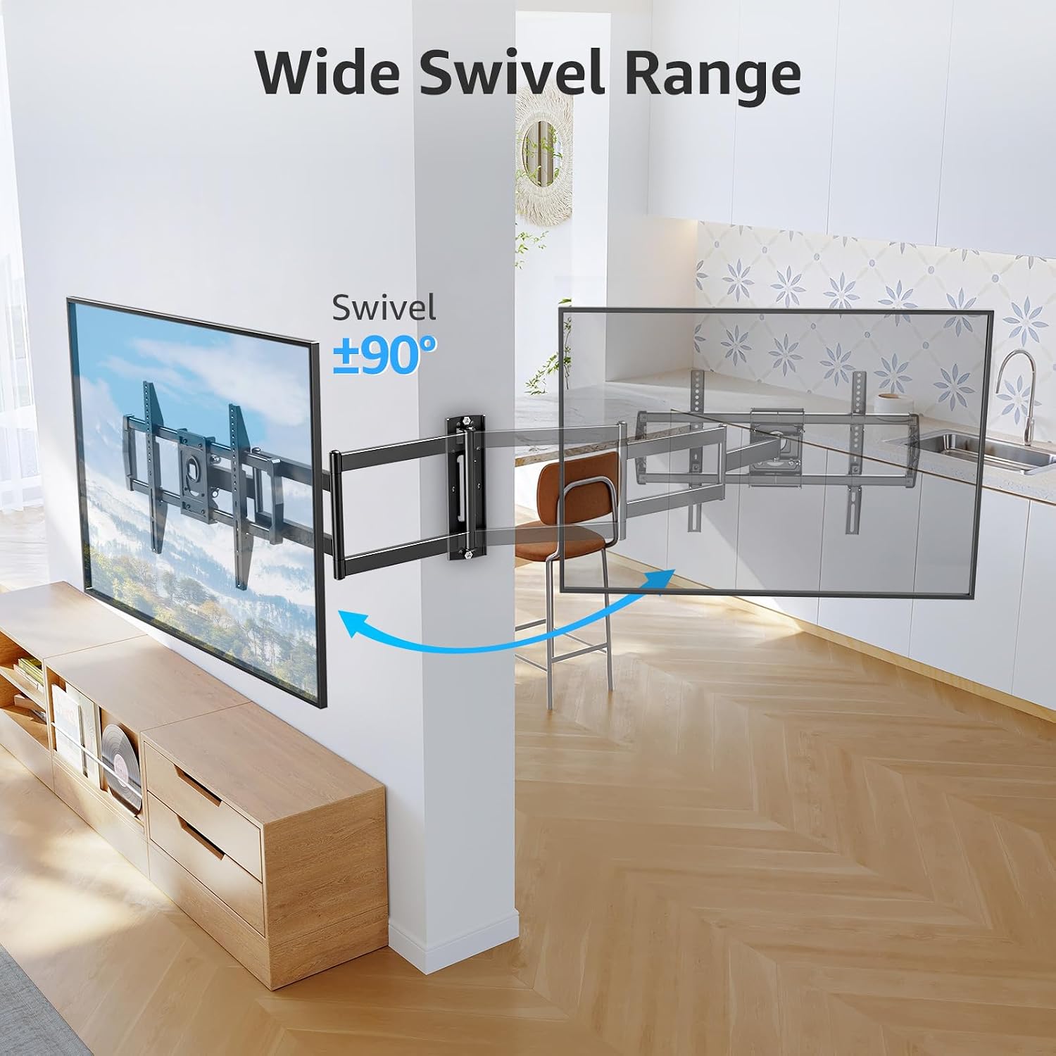 Thumbnail 5 de MOUNTUP MU0047-L 37.9" Long Arm TV Wall Mount