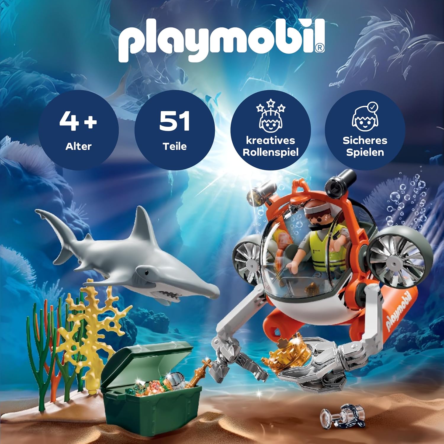 Detalle 2 de PLAYMOBIL Promo Pack U-Boot ab 4