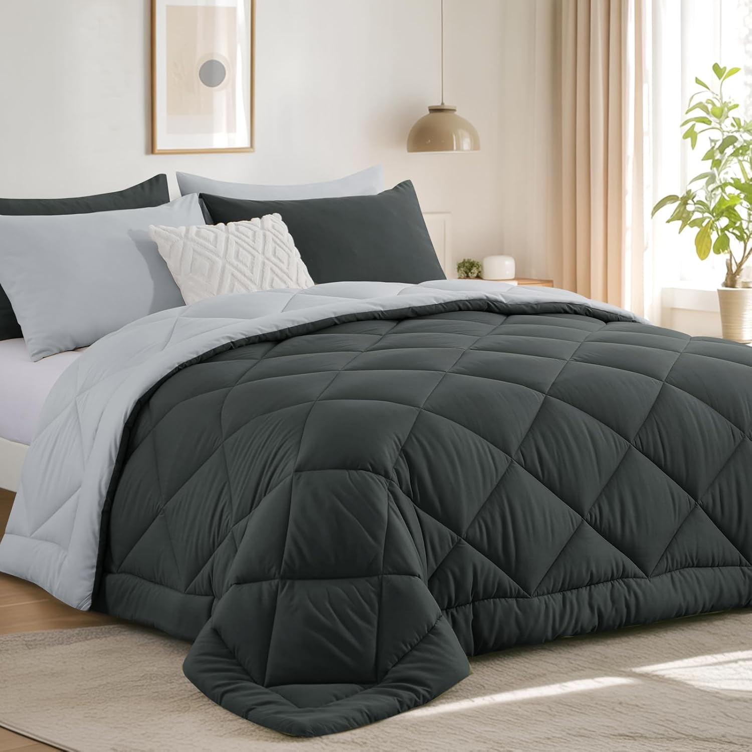 Detalle de RUIKASI coverless duvet 10.5 tog, 200x200cm