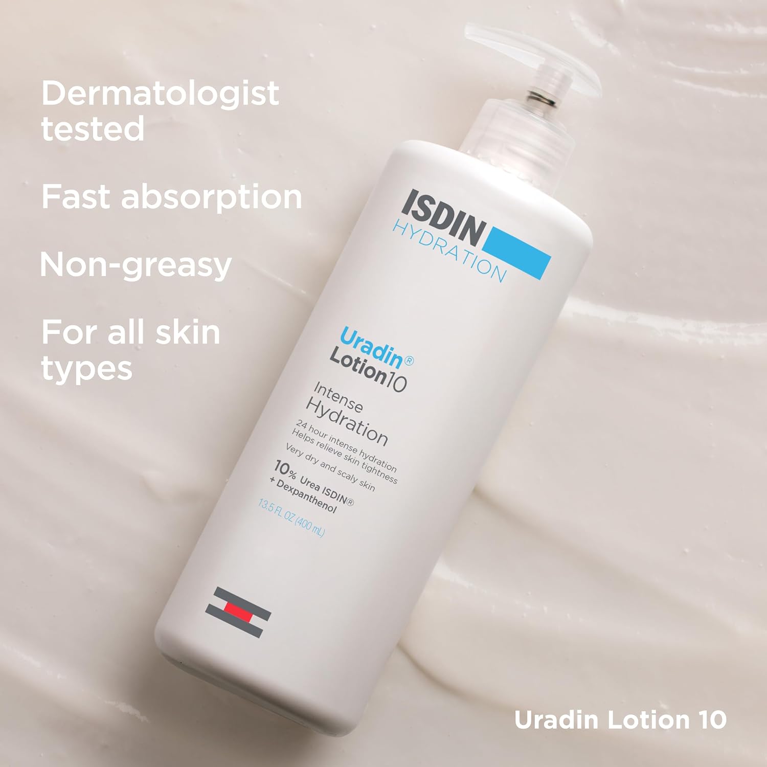 Detalle 2 de ISDIN Uradin 10 Body Lotion 13.5 fl oz