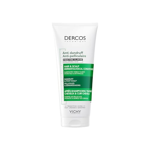 Detalle de Vichy Dercos Après-Shampooing Anti-Pelliculaire Cuir Chevelu Sensible 200ml
