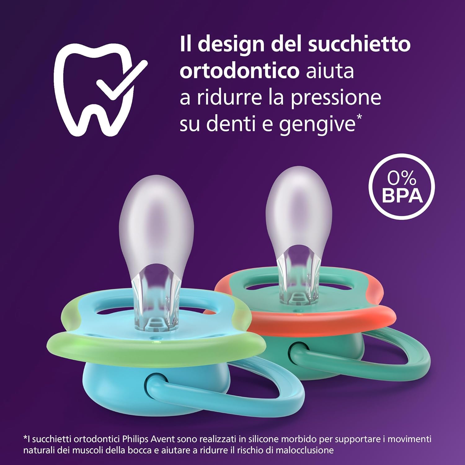 Detalle de Philips Avent SCF087/24 ciuccio 6-18 mesi