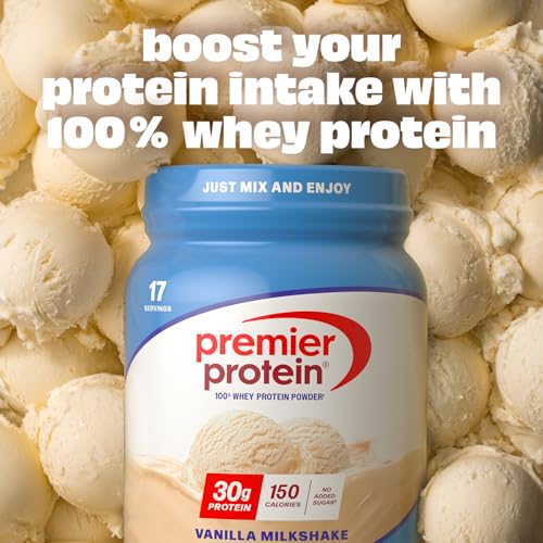 Detalle 2 de Premier Protein 30g High Protein Powder, 100% Whey, Vanilla — 17 Servings