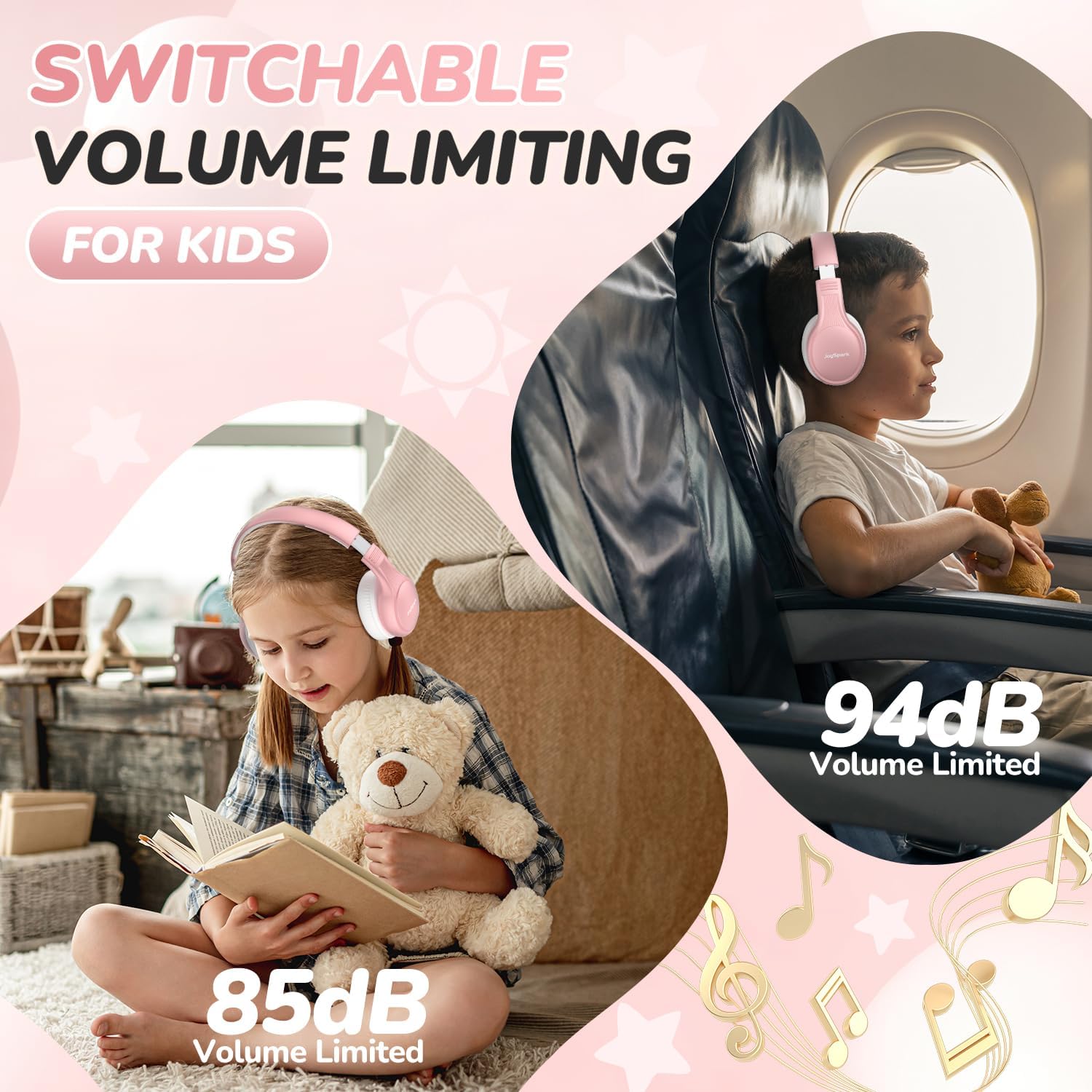 Detalle 2 de Kids Bluetooth Headphones 60 Hours