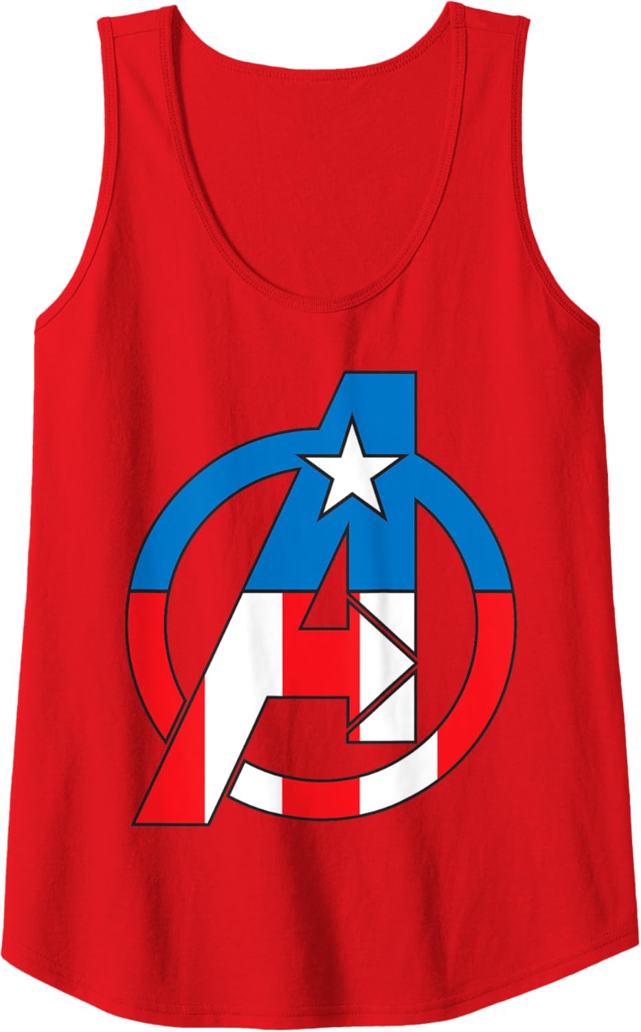Thumbnail 2 de Canotta Marvel Avengers Captain America Costume Fill Logo
