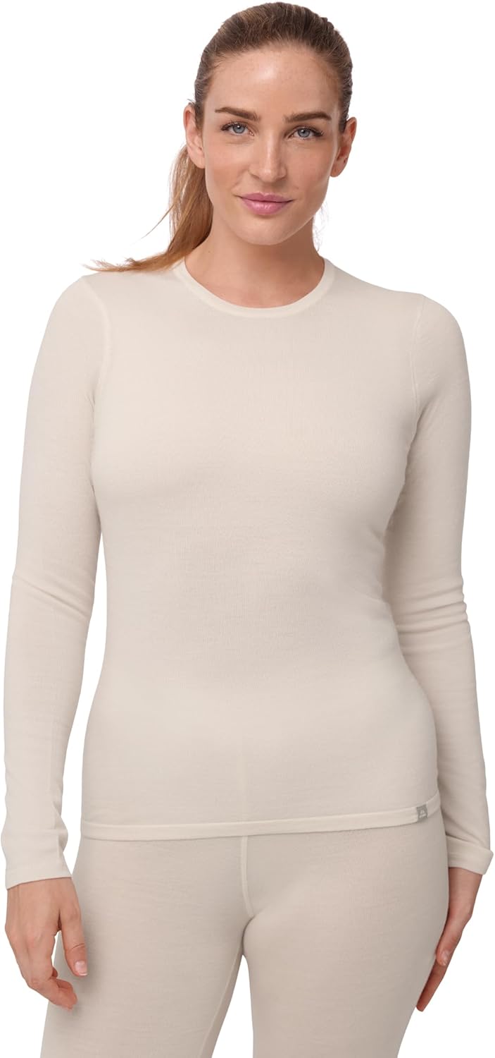 Thumbnail 6 de DANISH ENDURANCE Maglia Termica Donna in Lana Merino – Manica Lunga per Sci, Trekking ed Escursionismo