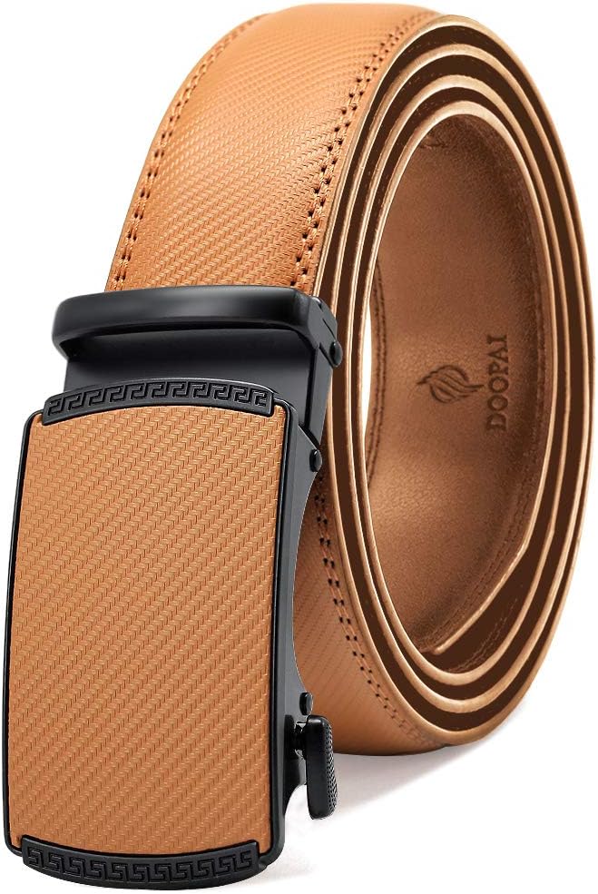 Thumbnail 6 de DOOPAI Men's Leather Ratchet Belt 1 3/8-inch