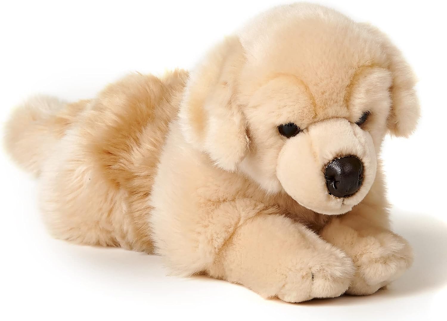 Detalle 1 de Uni-Toys HT-30411 leżący husky – pluszowa przytulanka 40 cm