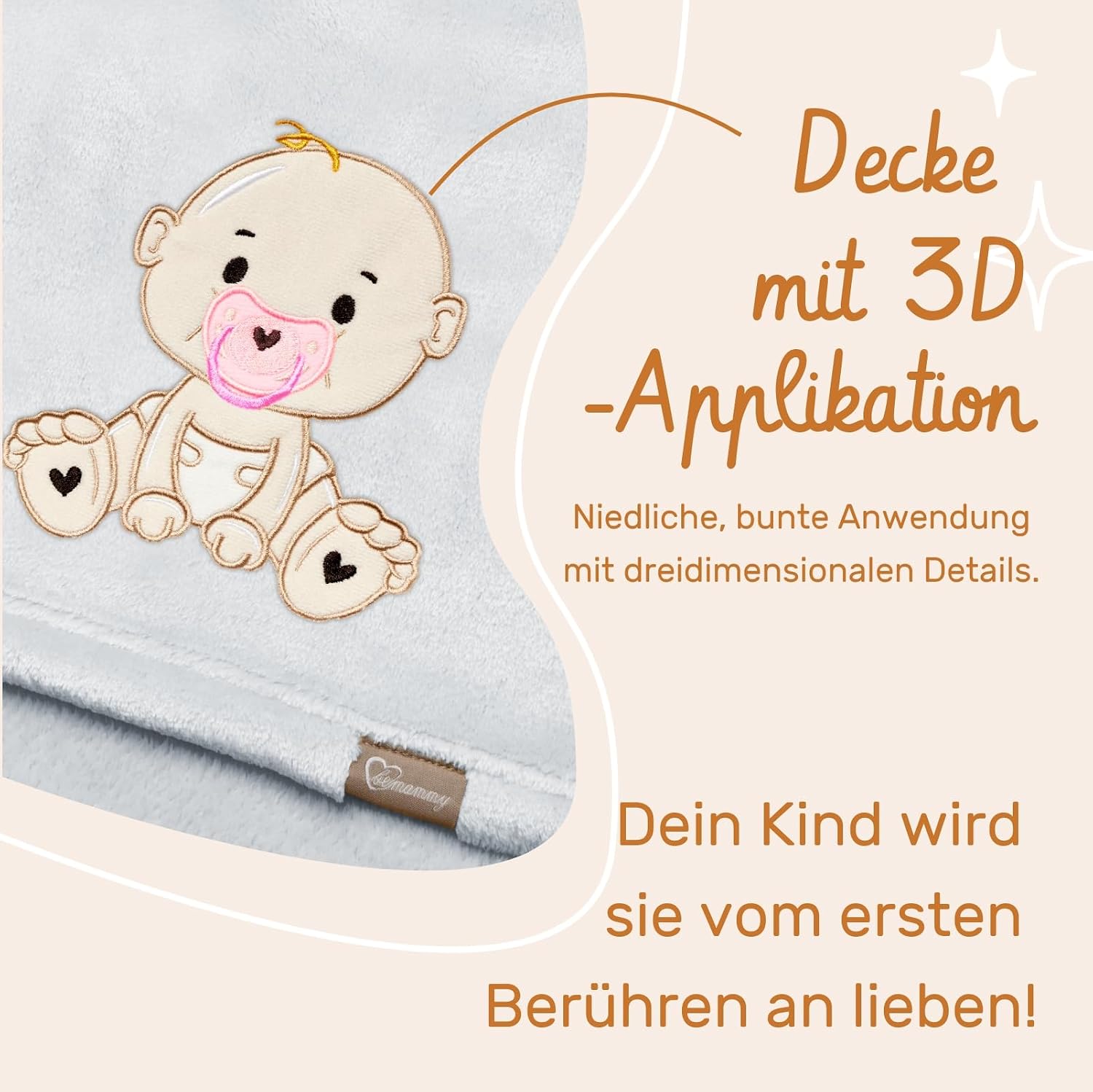 Thumbnail 4 de Be Mammy BE20-168 Couverture bébé 3D