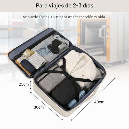 Thumbnail 4 de MATEIN Mochila de cabina expandible 40x30x20 cm | Cabina hombre/mujer, 30 L extra