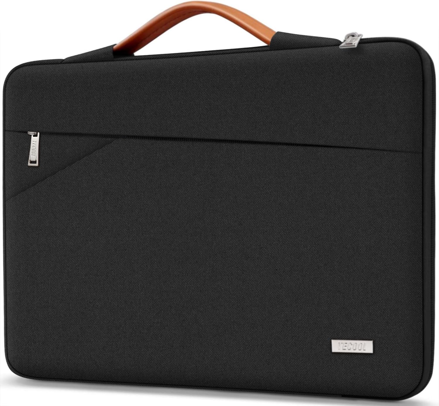 Detalle de TECOOL 15,6 Zoll Laptoptasche / Hülle wasserdicht, stoßfest – für 15–15,6" Laptops (Schwarz)
