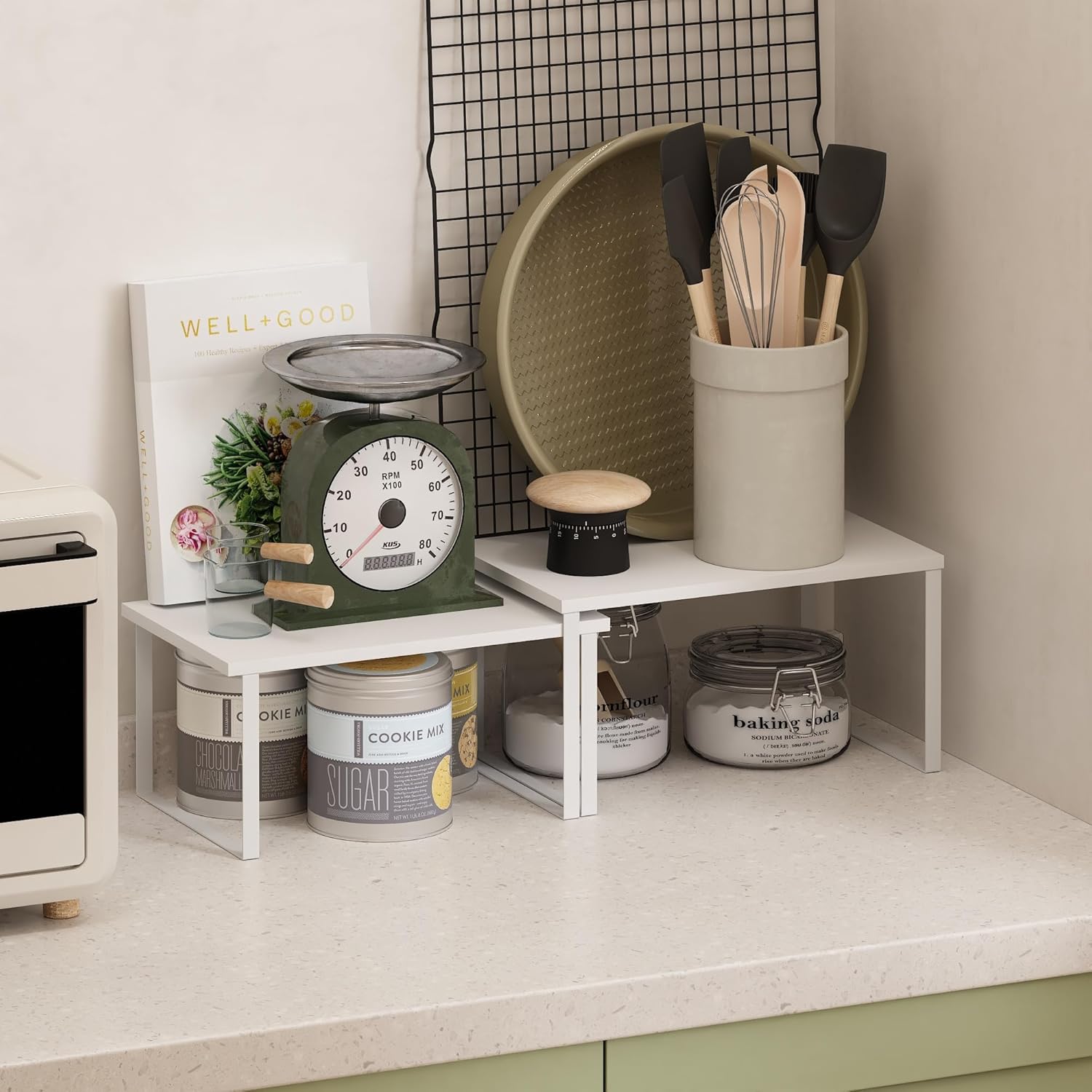 Thumbnail 1 de Furinno RAVEL Kitchen Countertop Organizer Set of 2