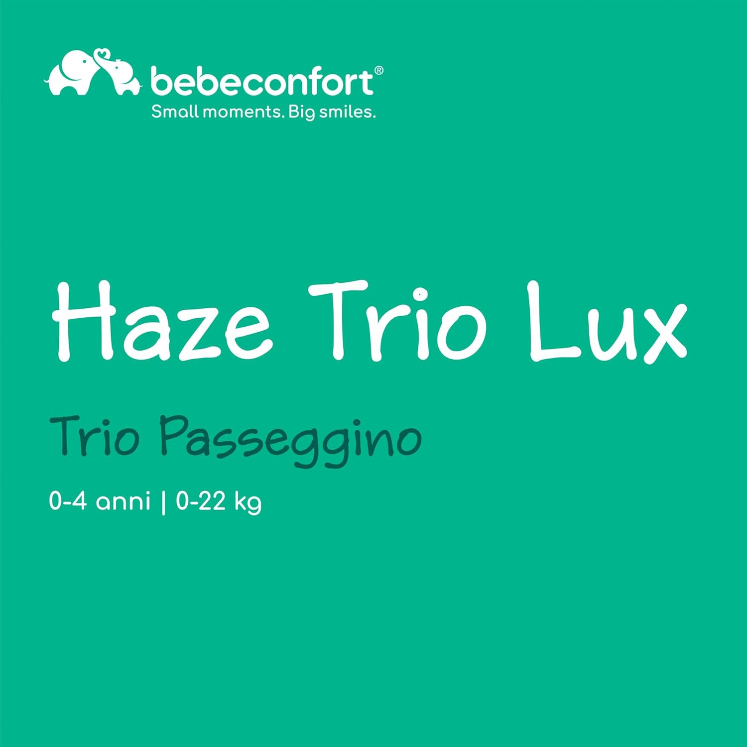 Detalle 2 de Bebeconfort Haze Trio Lux: passeggino 3 in 1 leggero e compatto con seggiolino auto i-Size