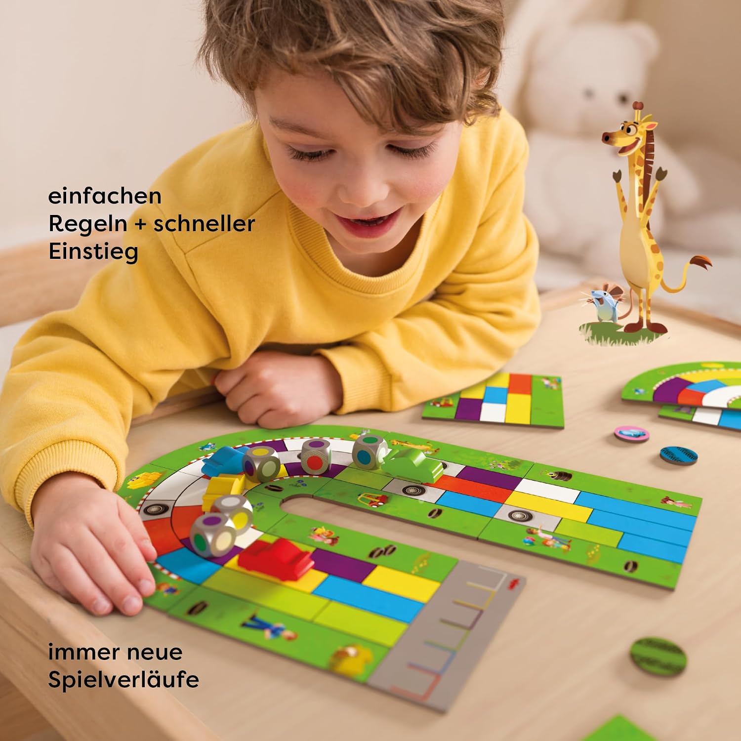 Detalle de HABA Monza Rennspiel für Kinder ab 5