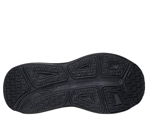 Detalle de Skechers Donna Max Cushioning Endeavour Canova Trainers – Nero Synthetic/Trim