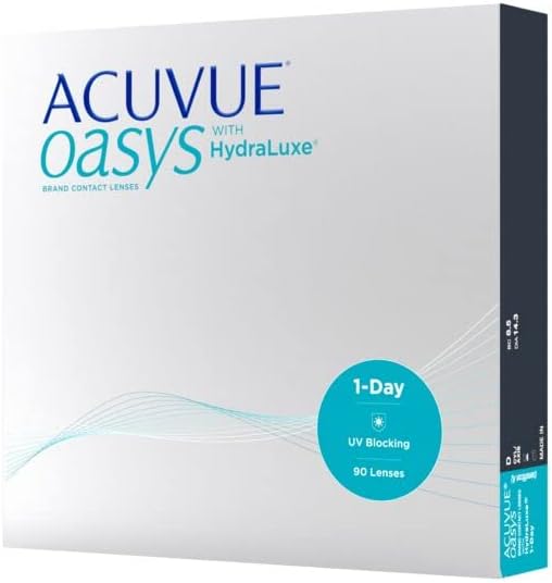 Detalle de ACUVUE OASYS 1-Day Tageslinsen – 90 Linsen, -4,25 dpt, BC 8,5, UV-Schutz