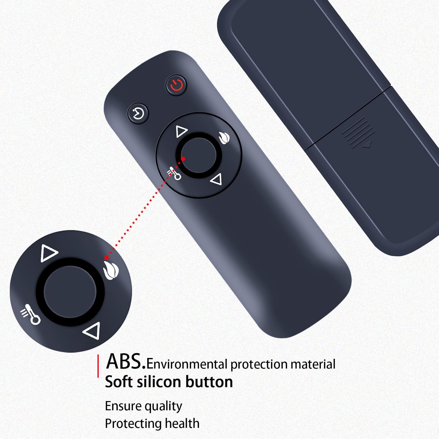 Detalle 2 de TCNOUMT remote for electric fire heater