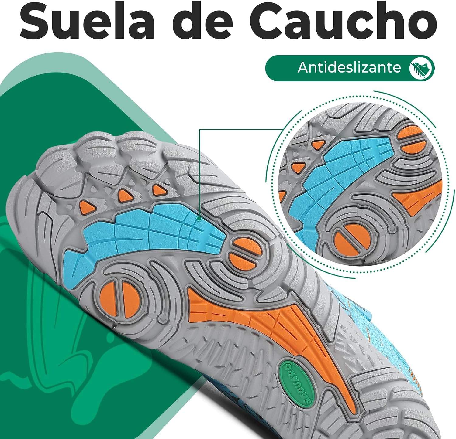 Thumbnail 4 de SAGUARO Punto Barefoot Zapatillas Minimalistas 36-48