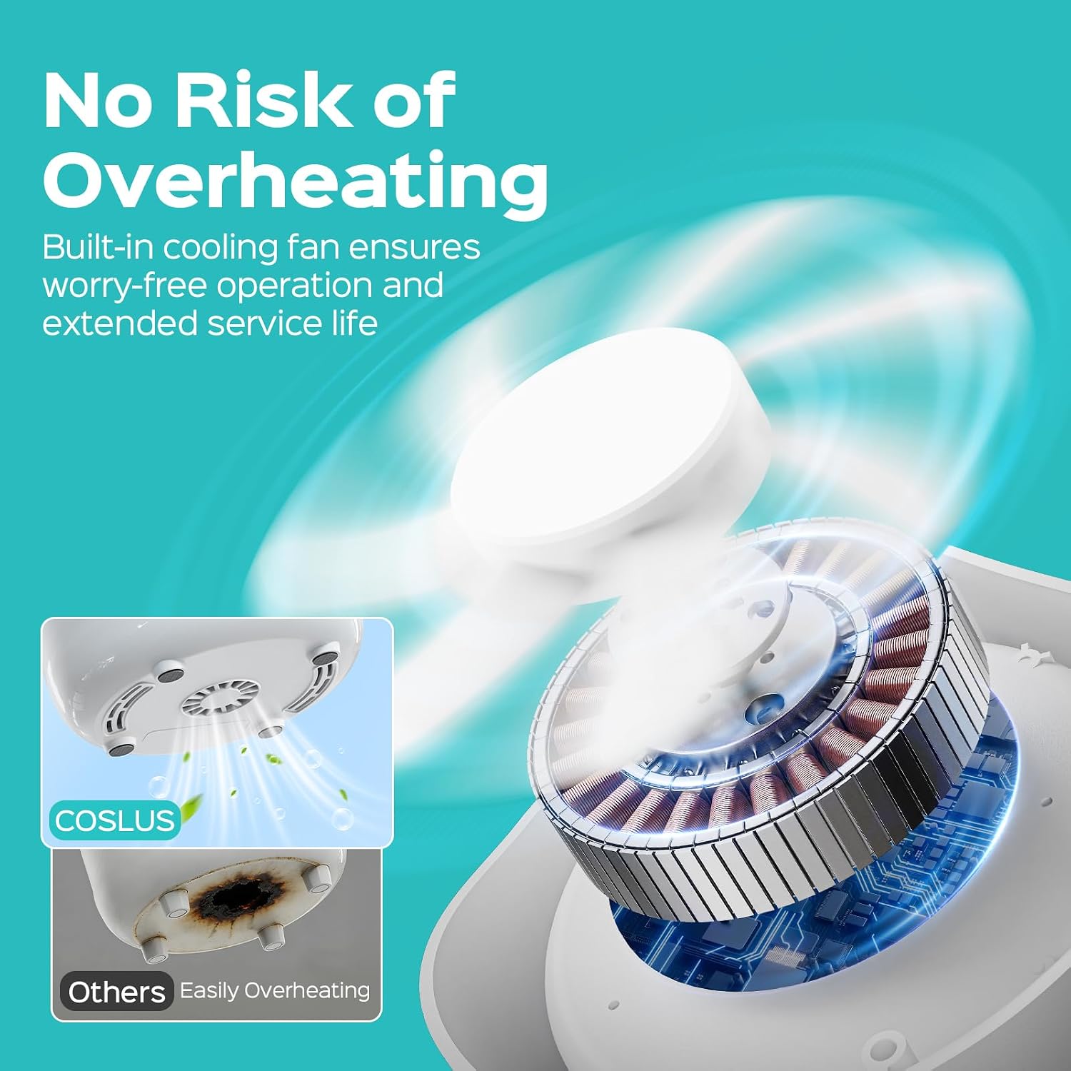 Thumbnail 3 de COSLUS C60 Ultrasonic Retainer Cleaner: 45kHz Cleaning for Aligners, Retainers & Dentures