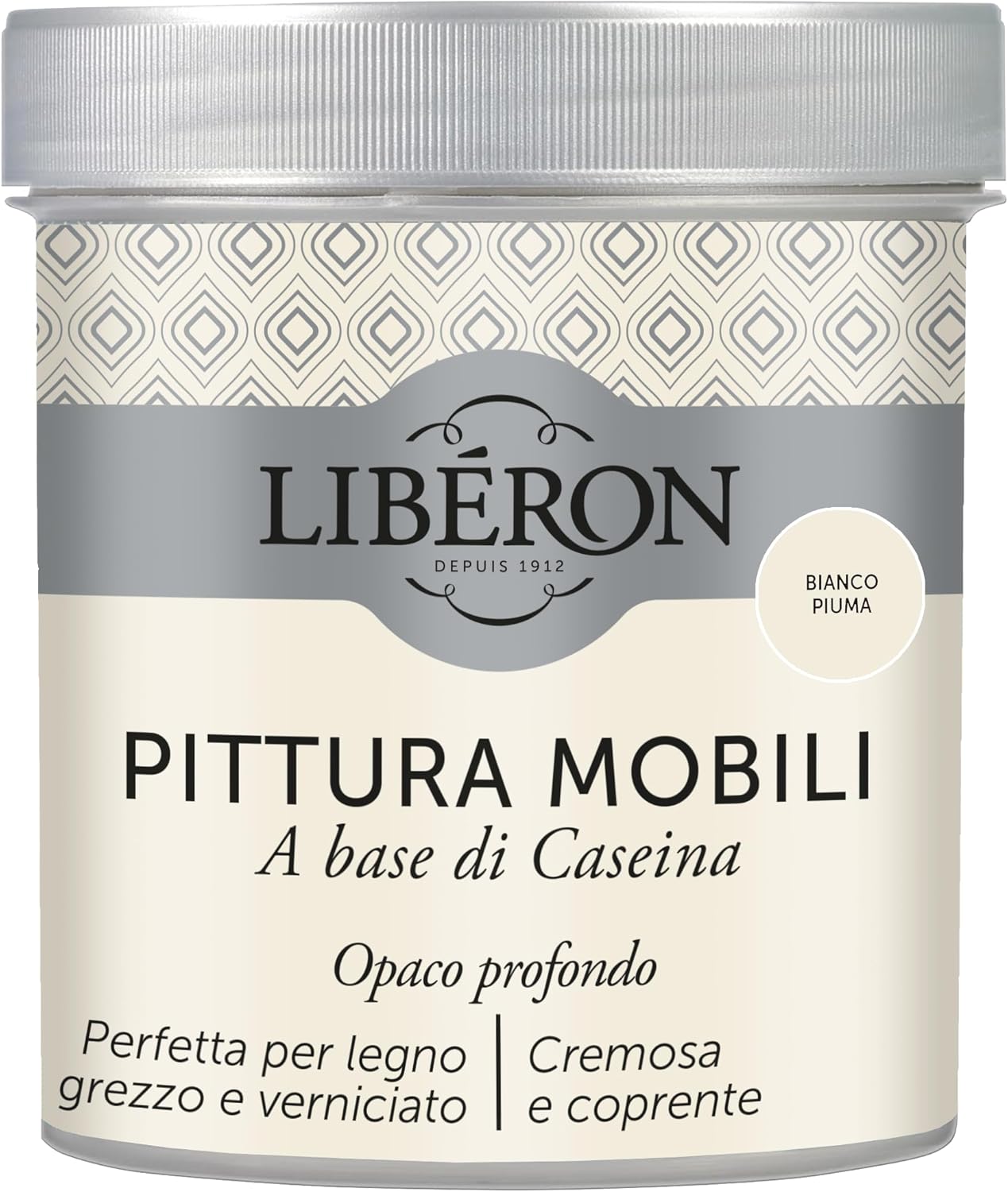 Detalle 2 de Libéron Pittura Mobili a base di Caseina Giallo Frumento 0.5 L