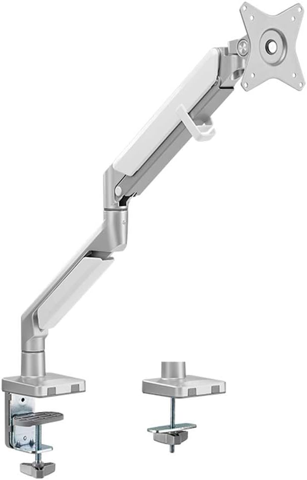 Detalle de LogiLink BP0042 – aluminiowy uchwyt do monitora 13–32″ ze sprężyną gazową