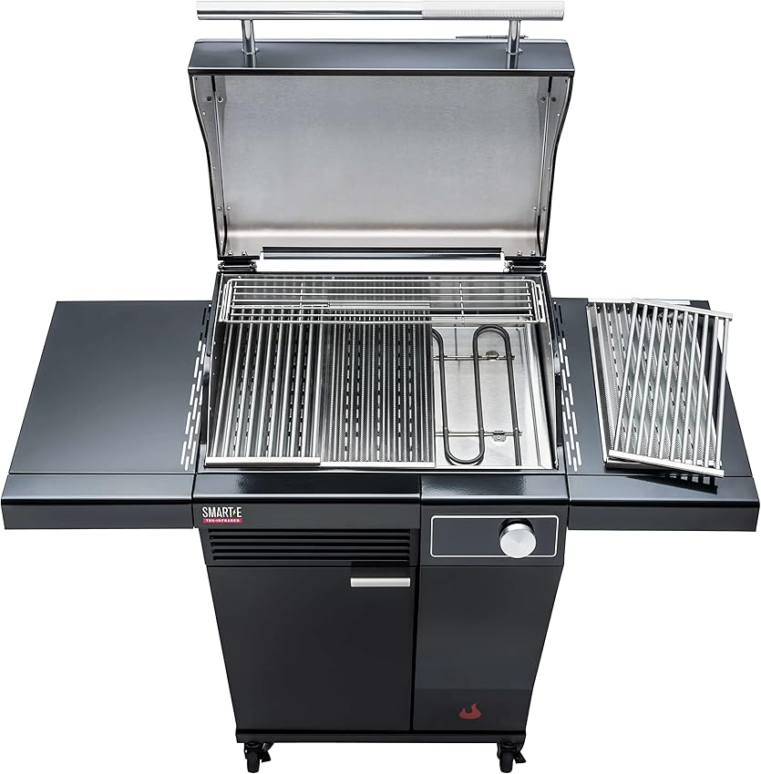 Detalle de Char-Broil SMART-E Barbacoa eléctrica con E-POWER 90–370°C