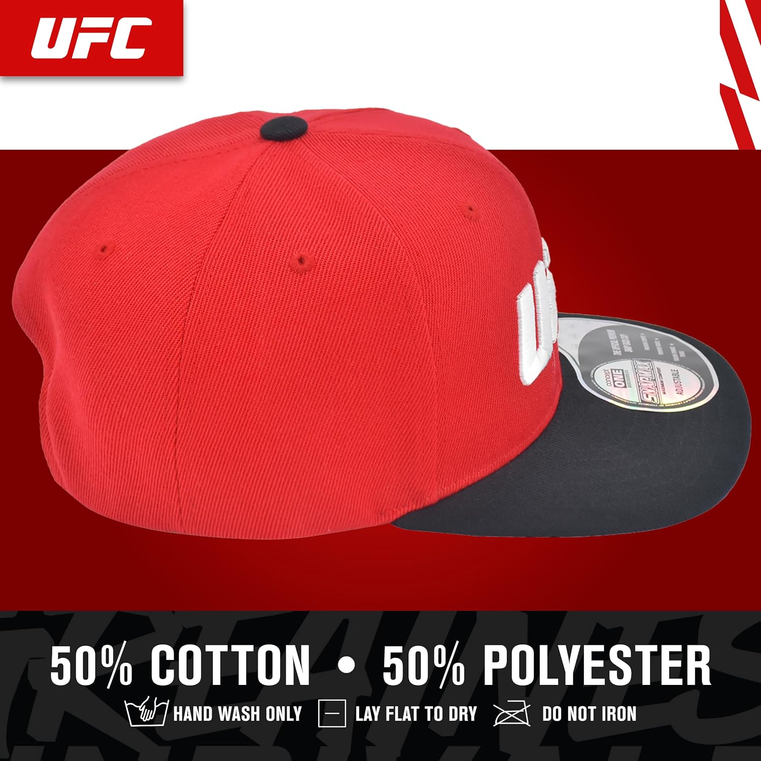 Detalle 2 de Concept One UFC Baseball Cap
