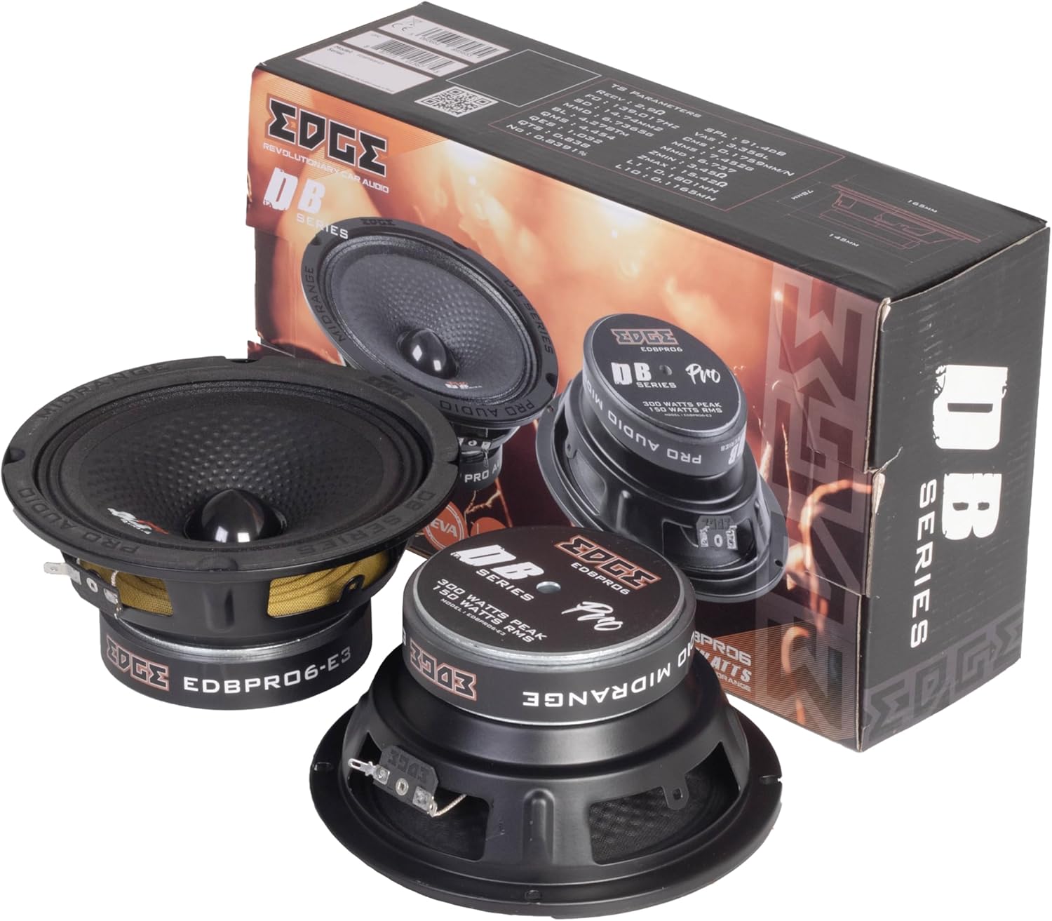 Thumbnail 3 de EDGE EDBPRO6-E3 6.5" Pro Audio Car Speakers – High Output Pair