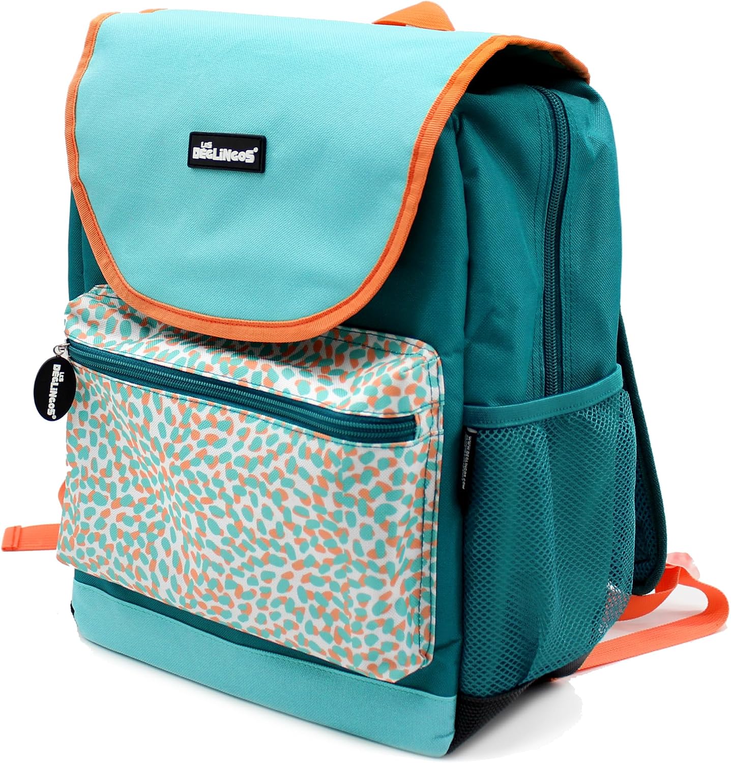 Detalle de LES DÉGLINGOS Cartable/Sac à dos Rabat Enfant – Berlingos le Koala Mixte, Bleu - 38 cm