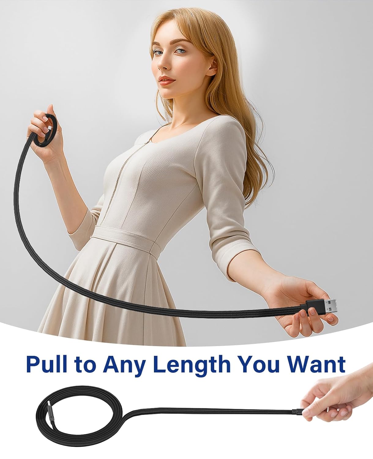 Thumbnail 7 de Magtame Cable Magnético USB A a USB C, carga rápida y sincronización ⚡