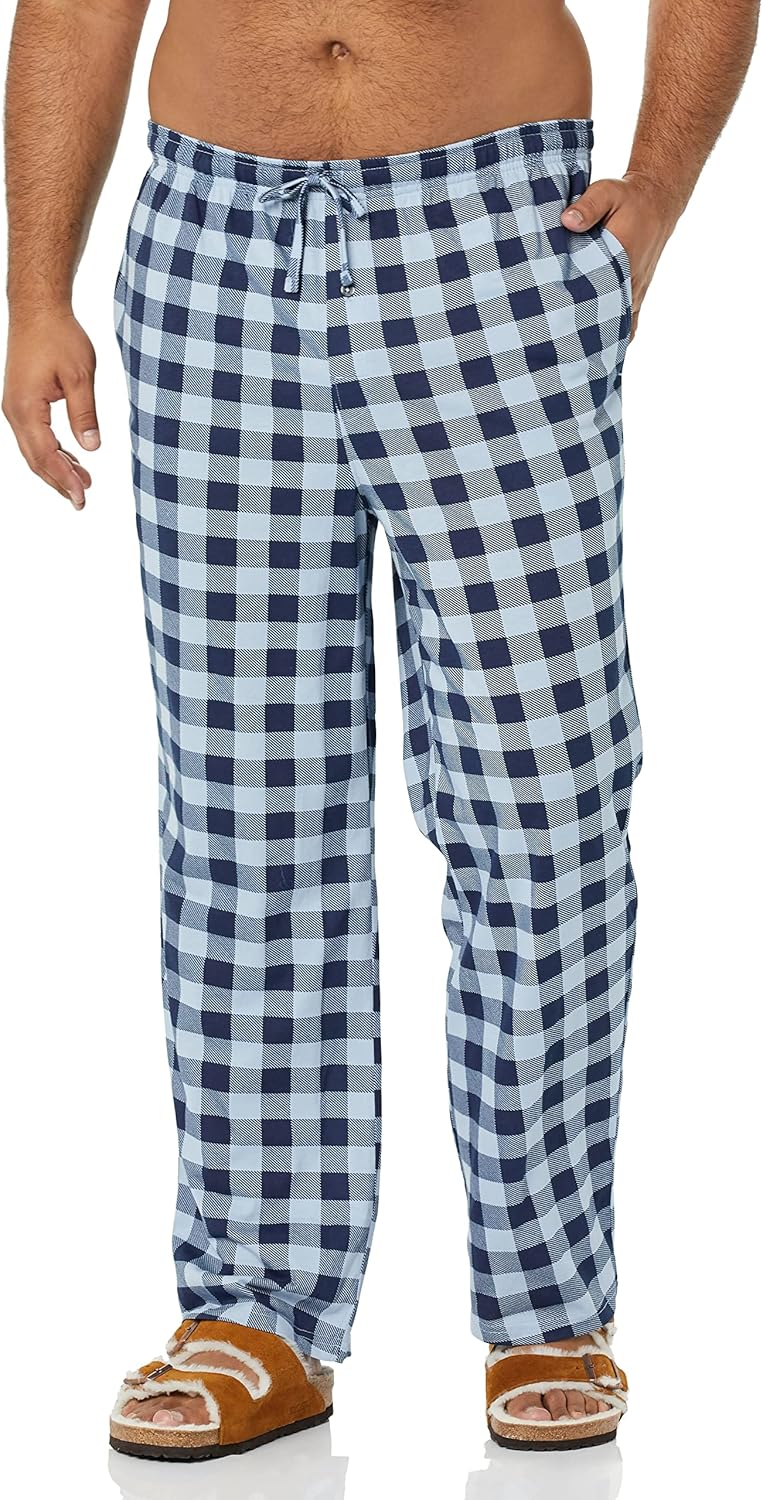 Thumbnail 6 de Pantaloni del pigiama in maglia di cotone Amazon Essentials Uomo con vita elasticizzata