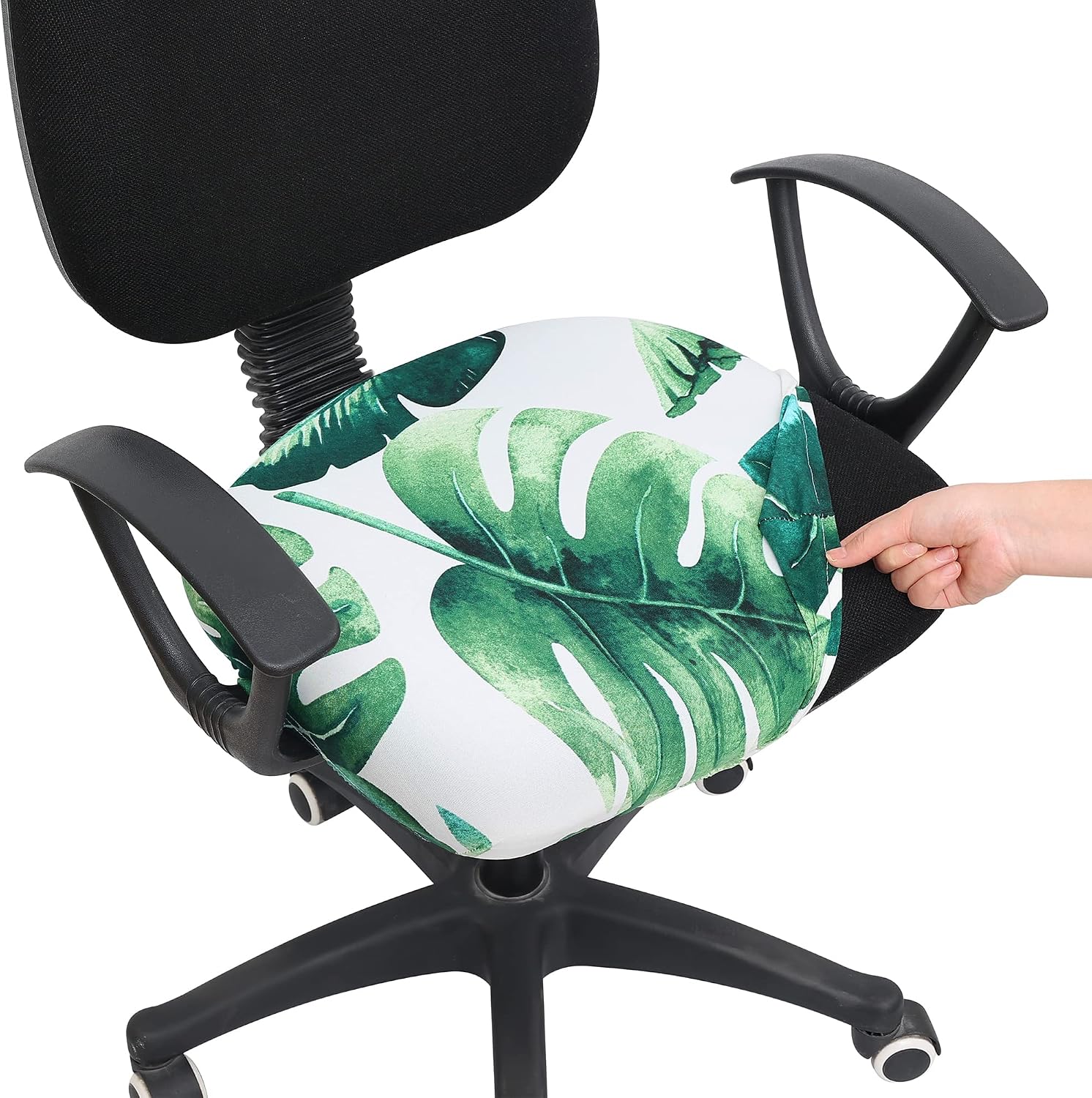 Detalle de Smiry Office Chair Cover, Polyester-Spandex Blend