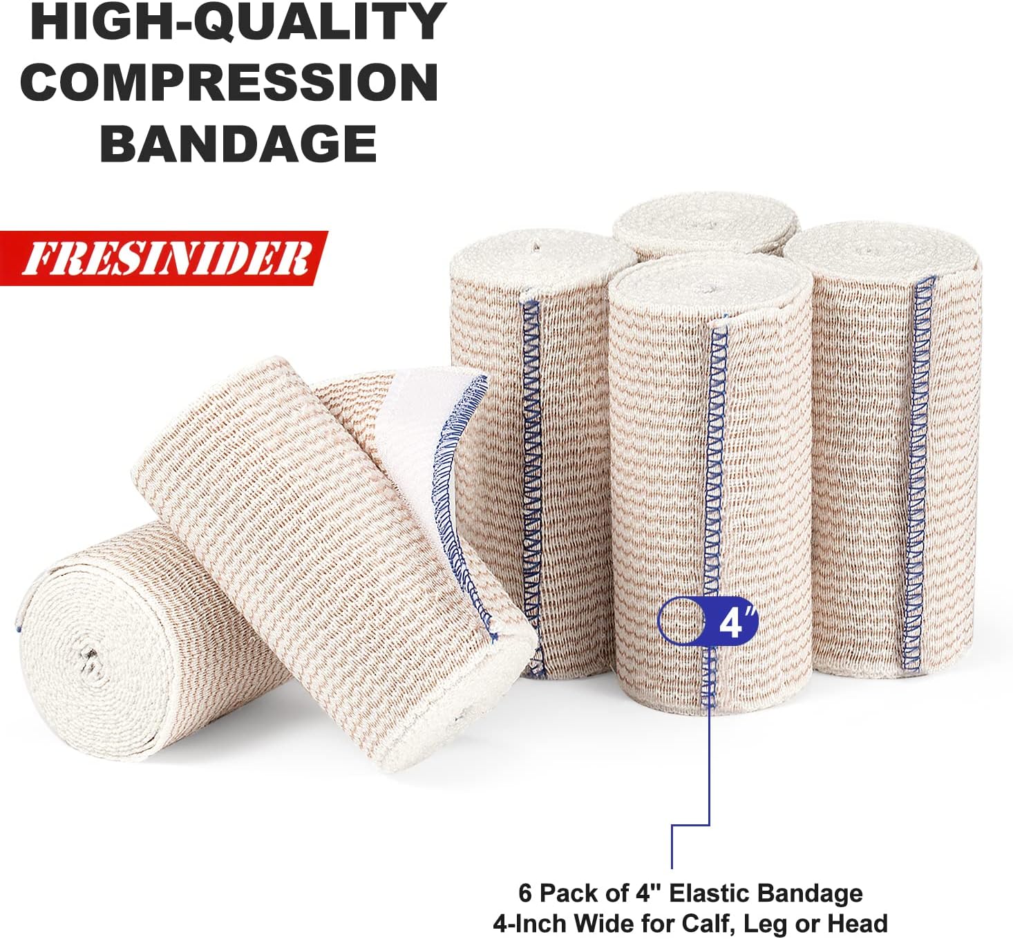 Detalle 2 de Fresinider 6-Pack Elastic Bandage ⚙