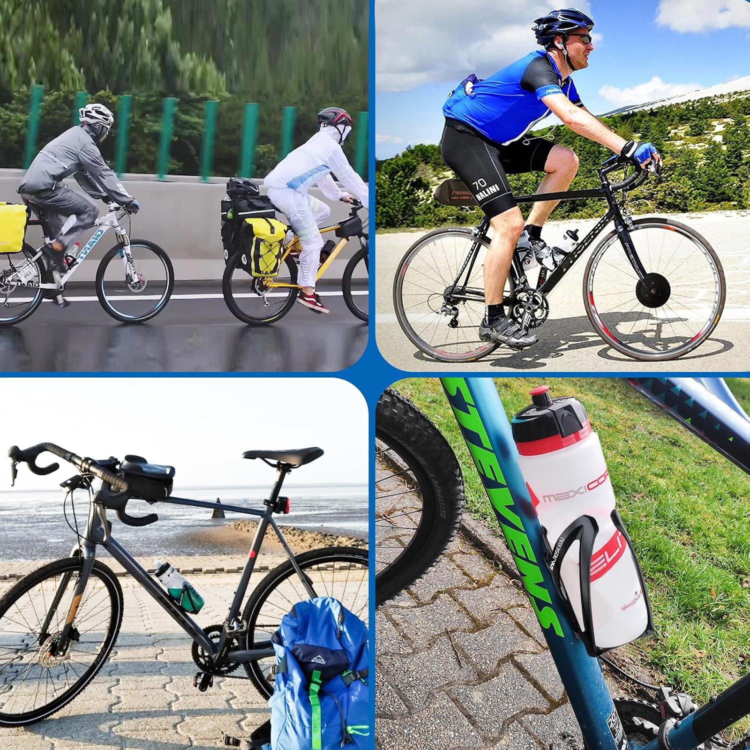 Thumbnail 6 de Rose Kuli Flaschenhalter Fahrrad (2er-Set) – Getränkehalter für MTB & Rennrad in Schwarz