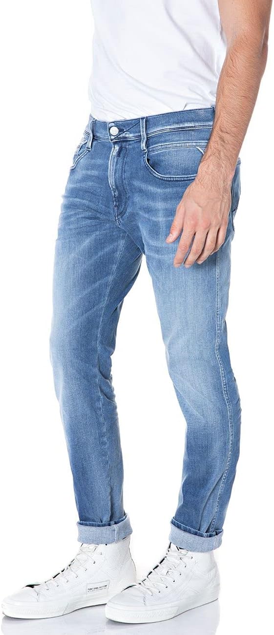Thumbnail 2 de Replay Herren Jeans Anbass Slim-Fit mit Power Stretch