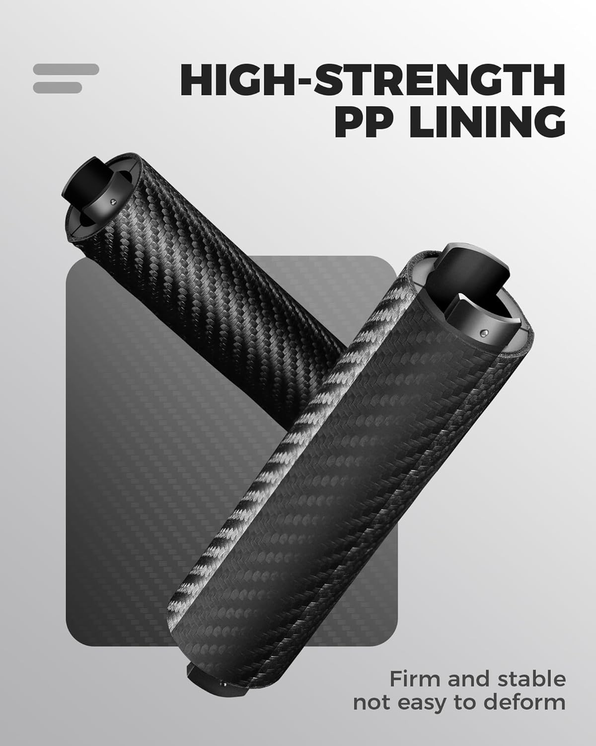 Thumbnail 5 de ROCKBROS Manopole per bicicletta ergonomiche antiscivolo con chiusura in alluminio, per manubrio da 22 mm, nero