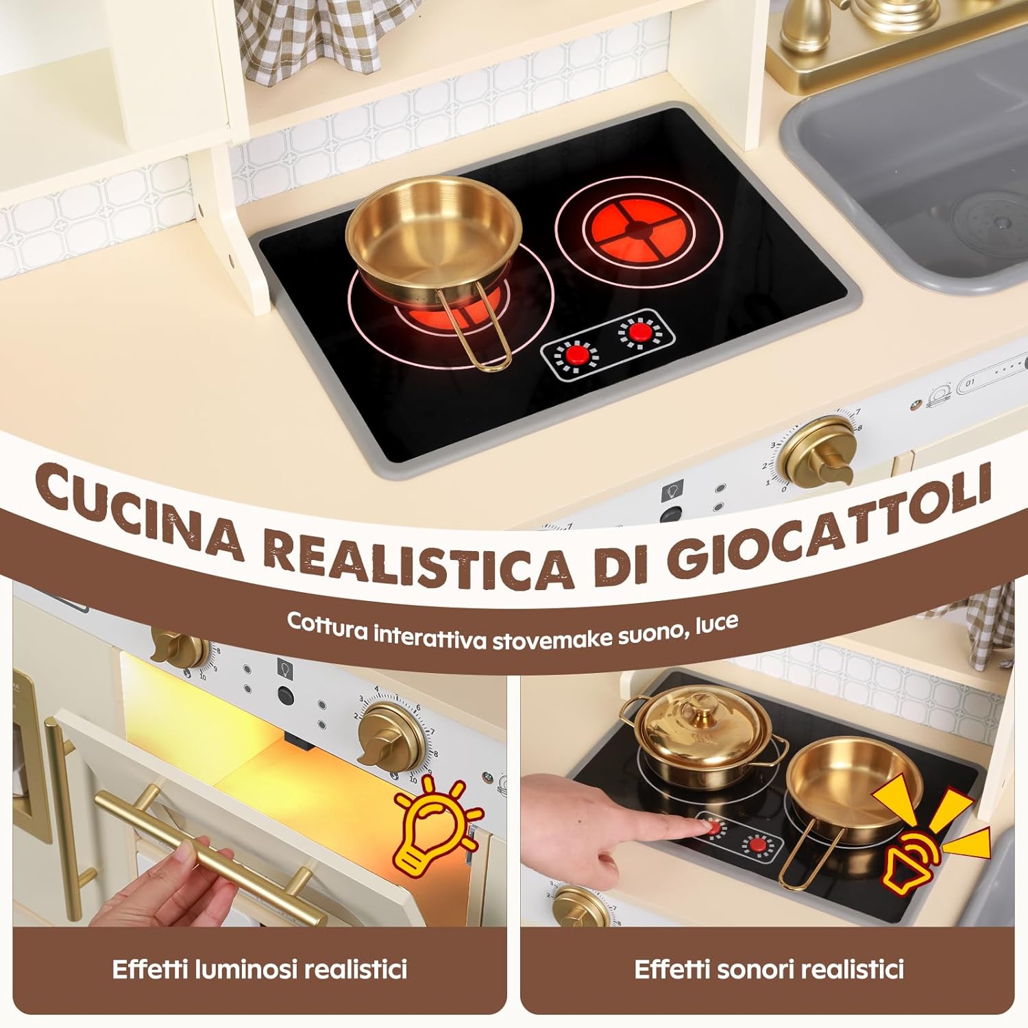 Detalle de EDUBEBO set cucina bimbi 115 cm
